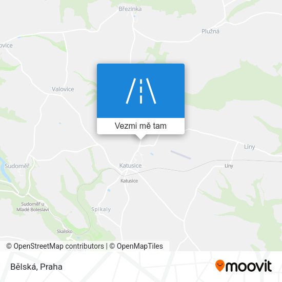 Bělská mapa