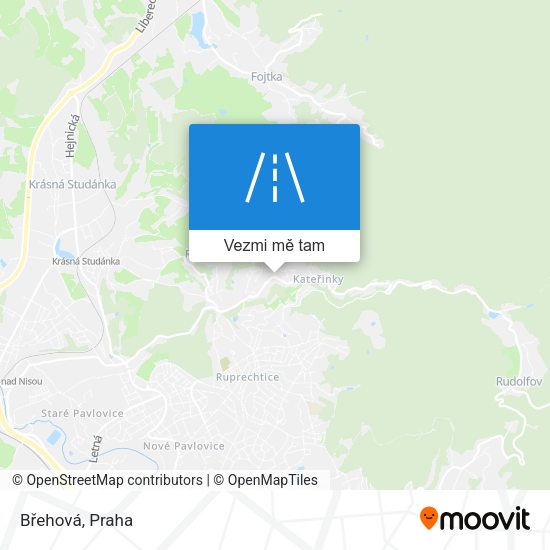 Břehová mapa
