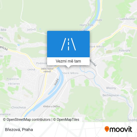 Březová mapa