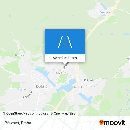 Březová mapa