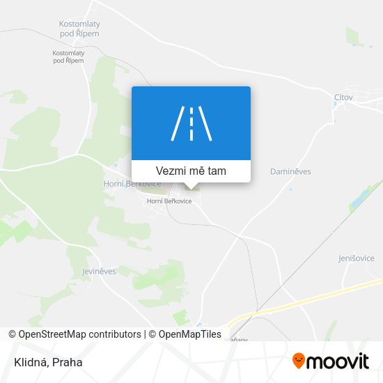 Klidná mapa