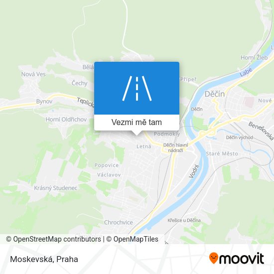 Moskevská mapa
