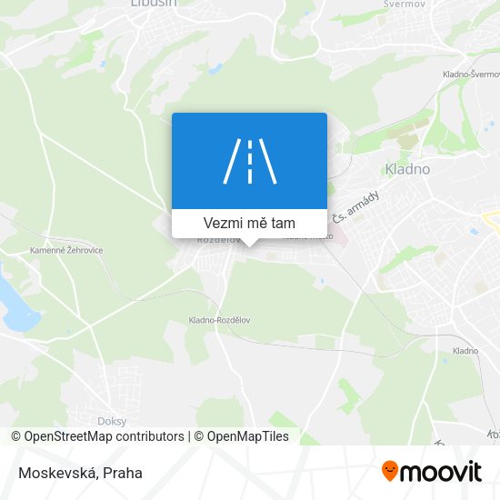Moskevská mapa