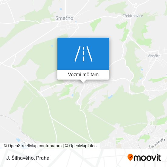 J. Šilhavého mapa