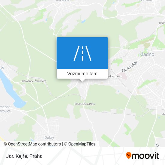 Jar. Kejře mapa