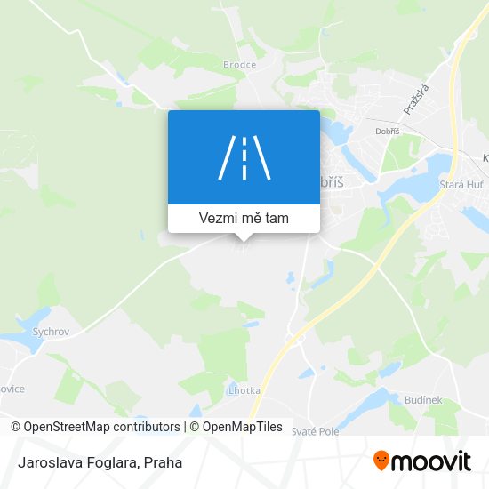 Jaroslava Foglara mapa