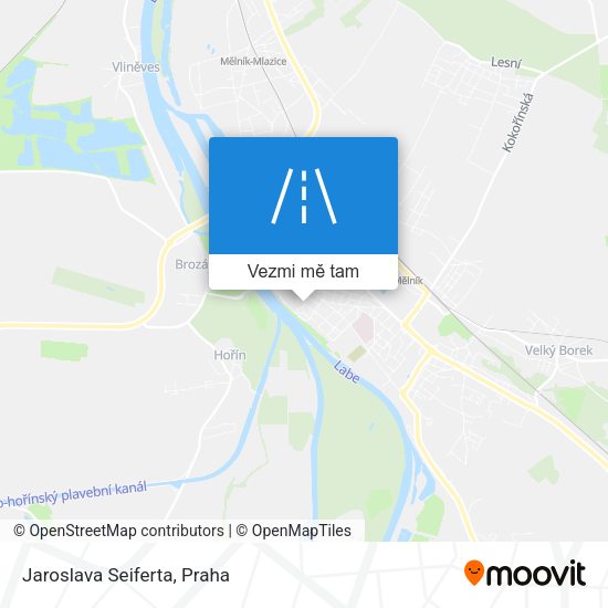Jaroslava Seiferta mapa