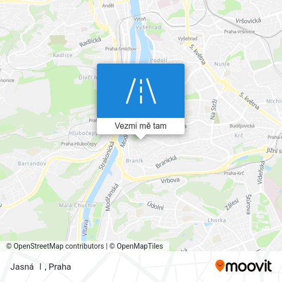 Jasná Ⅰ mapa