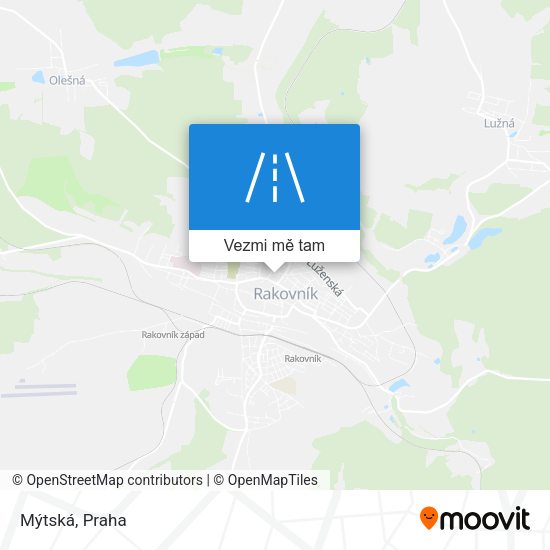 Mýtská mapa