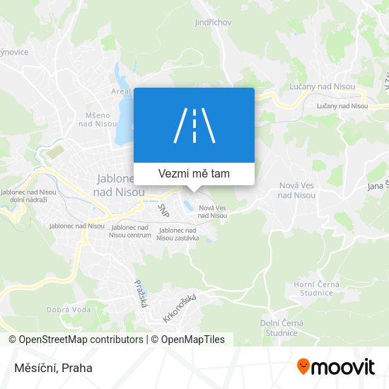 Měsíční mapa