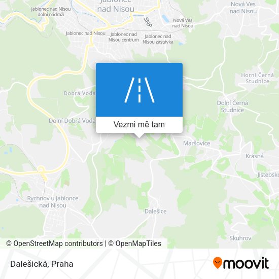 Dalešická mapa