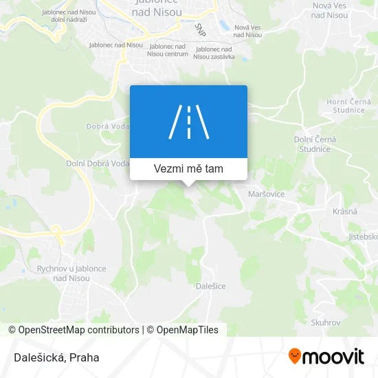 Dalešická mapa