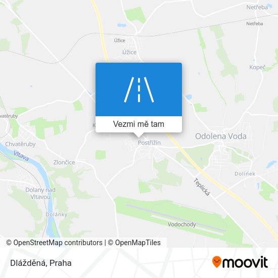 Dlážděná mapa