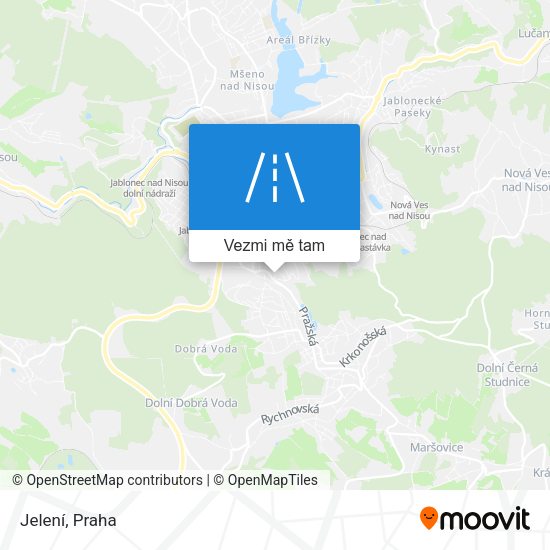 Jelení mapa