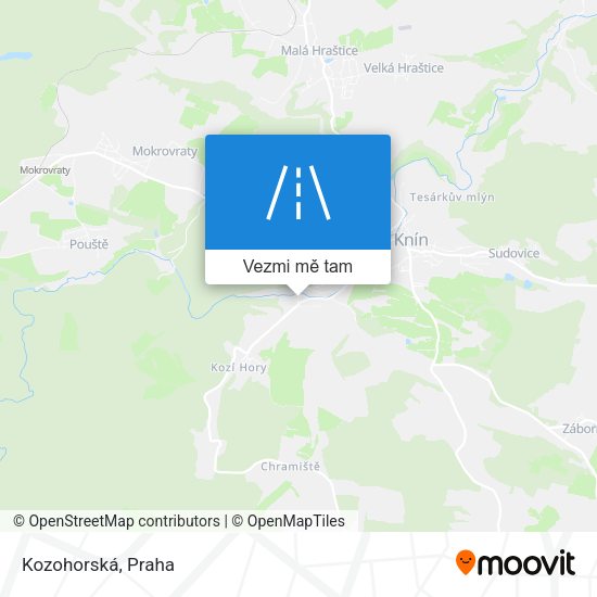 Kozohorská mapa