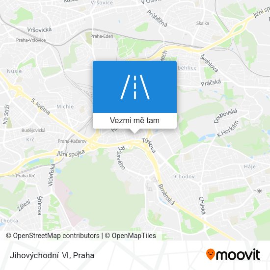 Jihovýchodní Ⅵ mapa