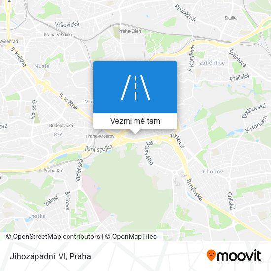Jihozápadní Ⅵ mapa