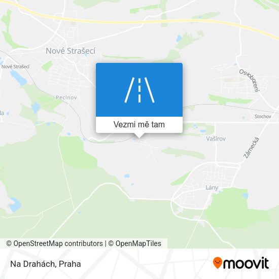 Na Drahách mapa