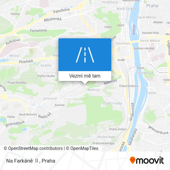 Na Farkáně Ⅱ mapa