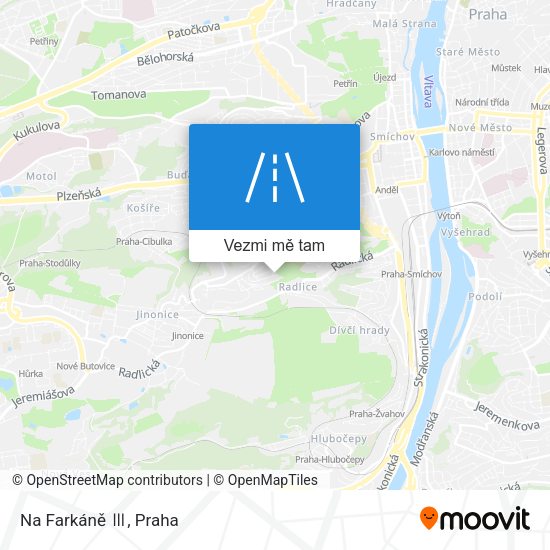 Na Farkáně Ⅲ mapa