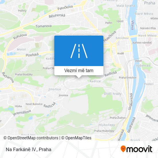 Na Farkáně Ⅳ mapa