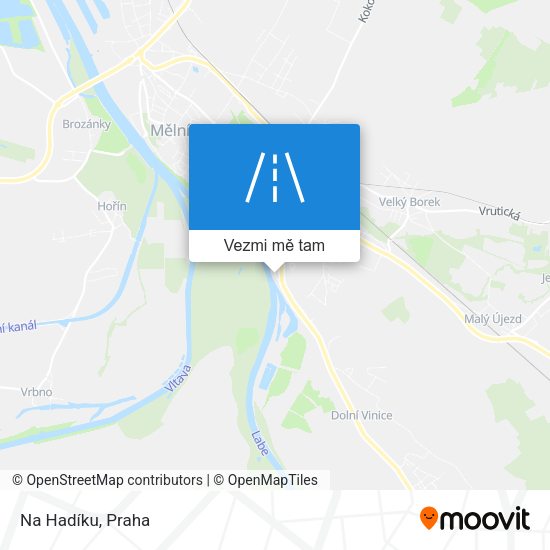 Na Hadíku mapa
