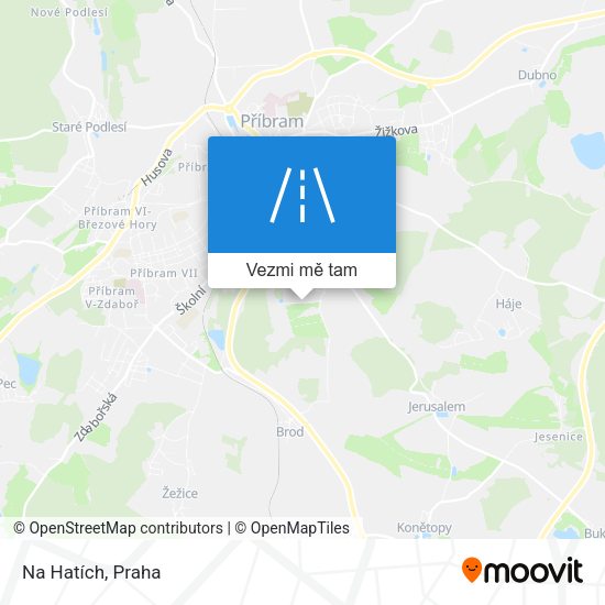 Na Hatích mapa
