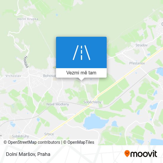Dolní Maršov mapa