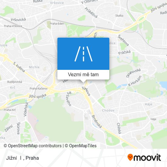 Jižní Ⅰ mapa