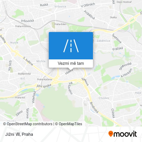 Jižní Ⅷ mapa