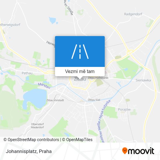 Johannisplatz mapa