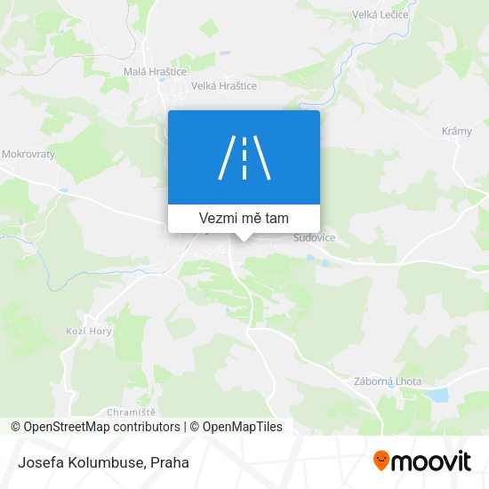 Josefa Kolumbuse mapa