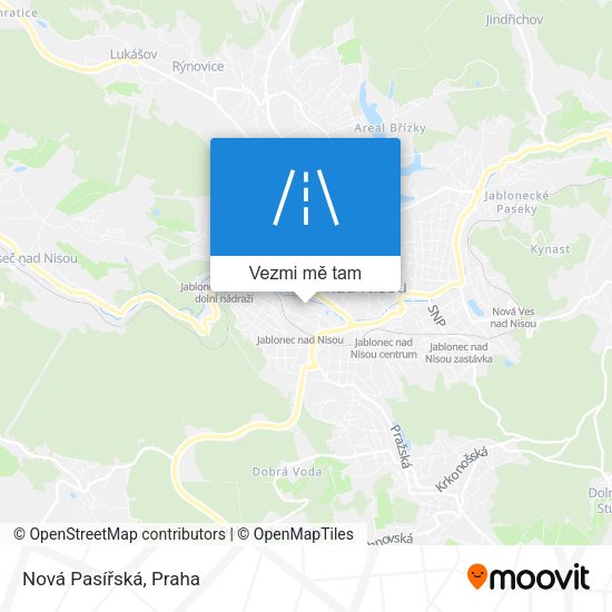 Nová Pasířská mapa