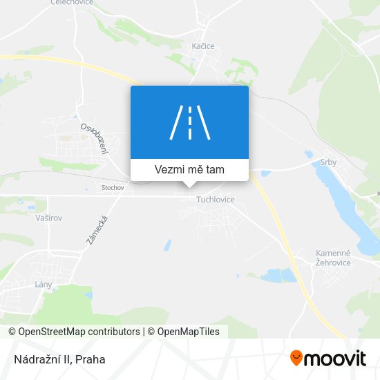 Nádražní II mapa
