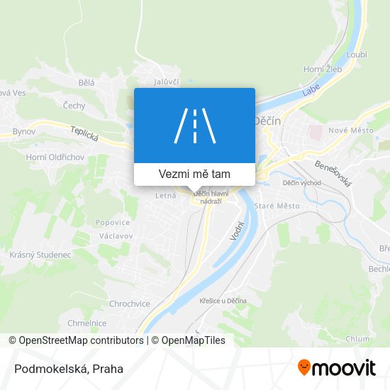 Podmokelská mapa