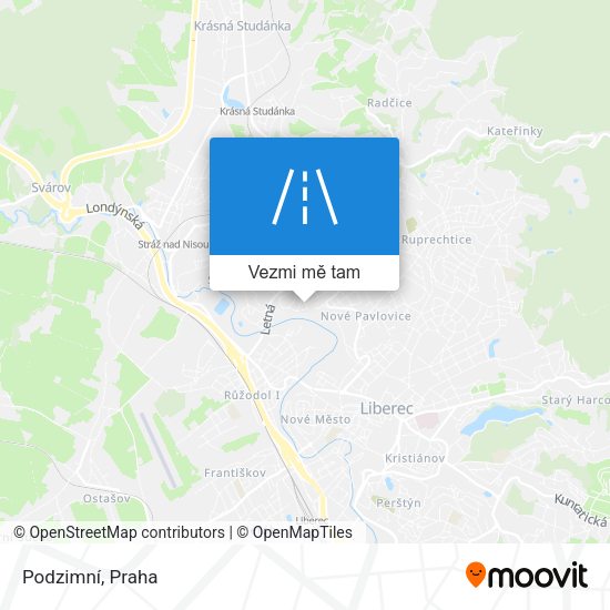 Podzimní mapa