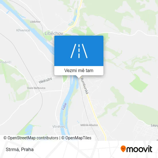 Strmá mapa