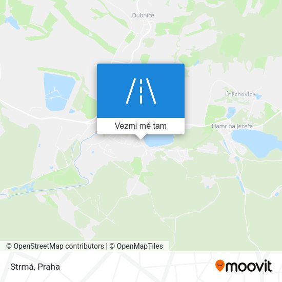 Strmá mapa