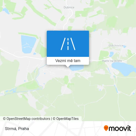 Strmá mapa