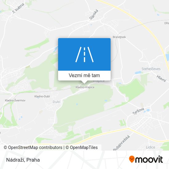 Nádraží mapa