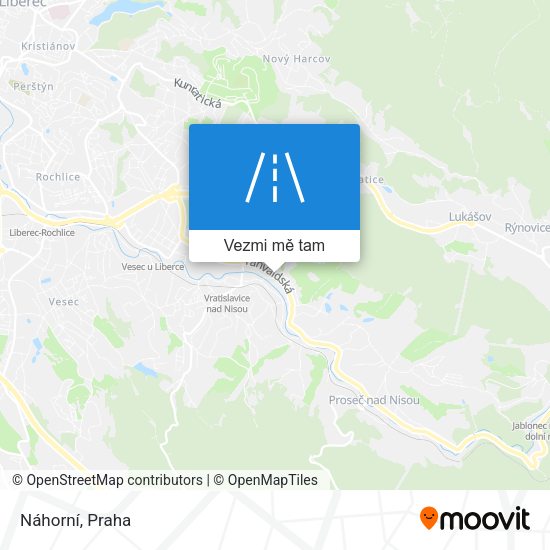 Náhorní mapa