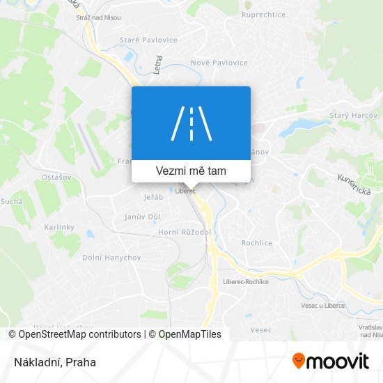 Nákladní mapa