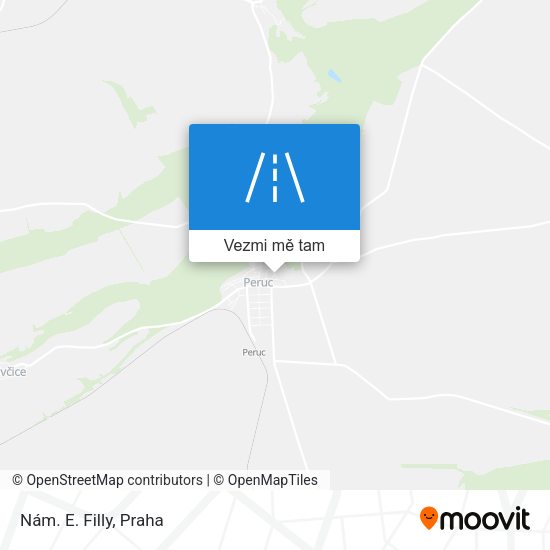 Nám. E. Filly mapa