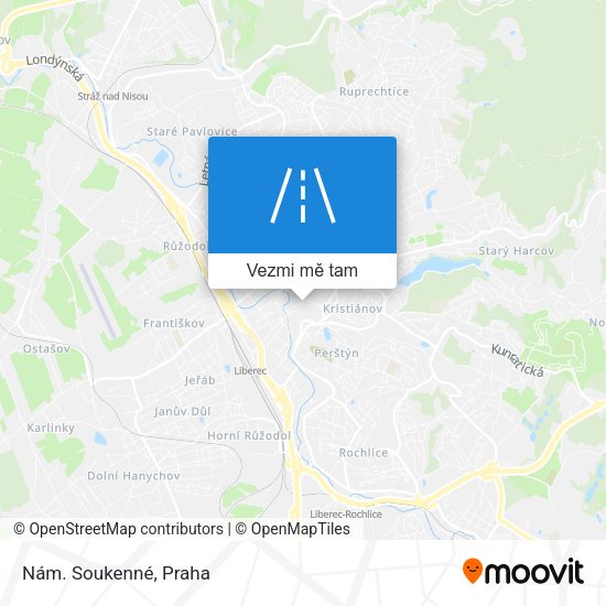 Nám. Soukenné mapa