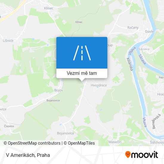 V Amerikách mapa