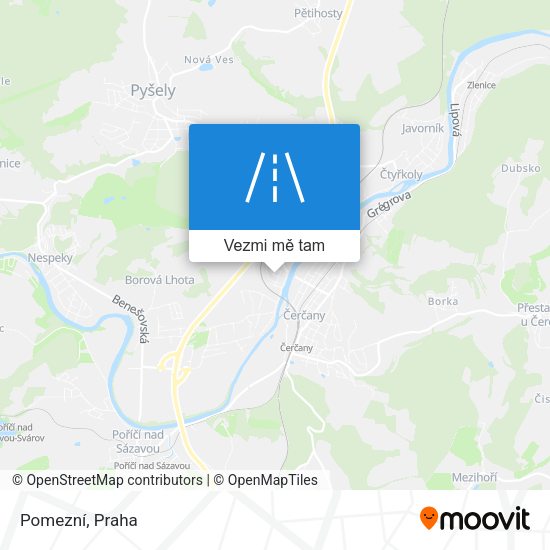 Pomezní mapa