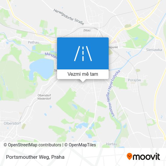 Portsmouther Weg mapa