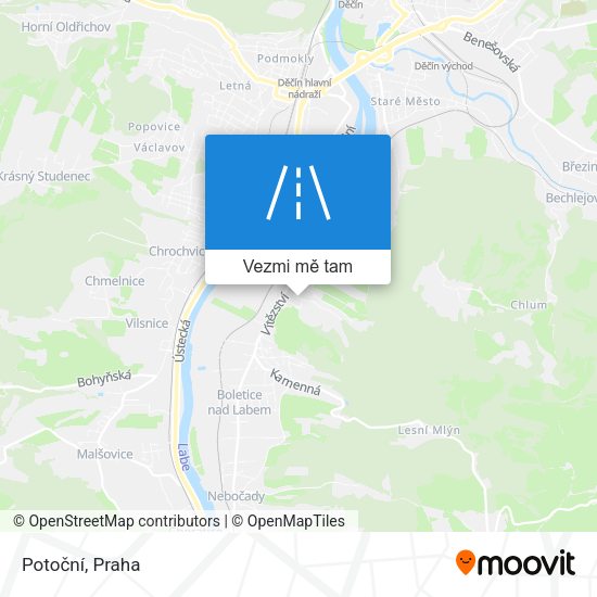 Potoční mapa