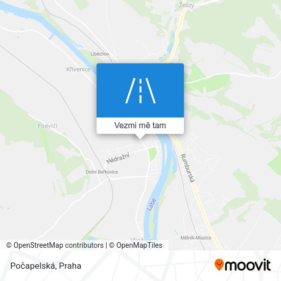 Počapelská mapa