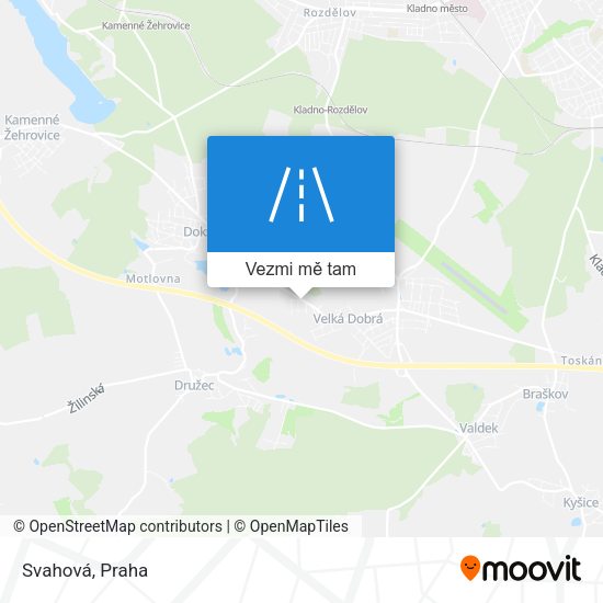 Svahová mapa